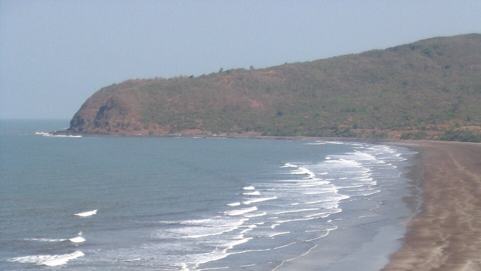 A view of Harihareshwar beach
