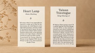 Yáng Shuāng-zǐ’s Taiwan Travelogue and Banu Mushtaq’s Heart Lamp won the International Booker Prize in 2026 and 2025, respectively.