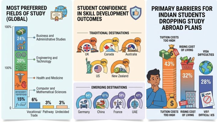 IDP outcomes of study abroad for indians