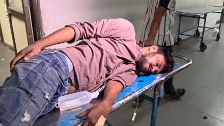Rahul Kumar Jogi shot in leg