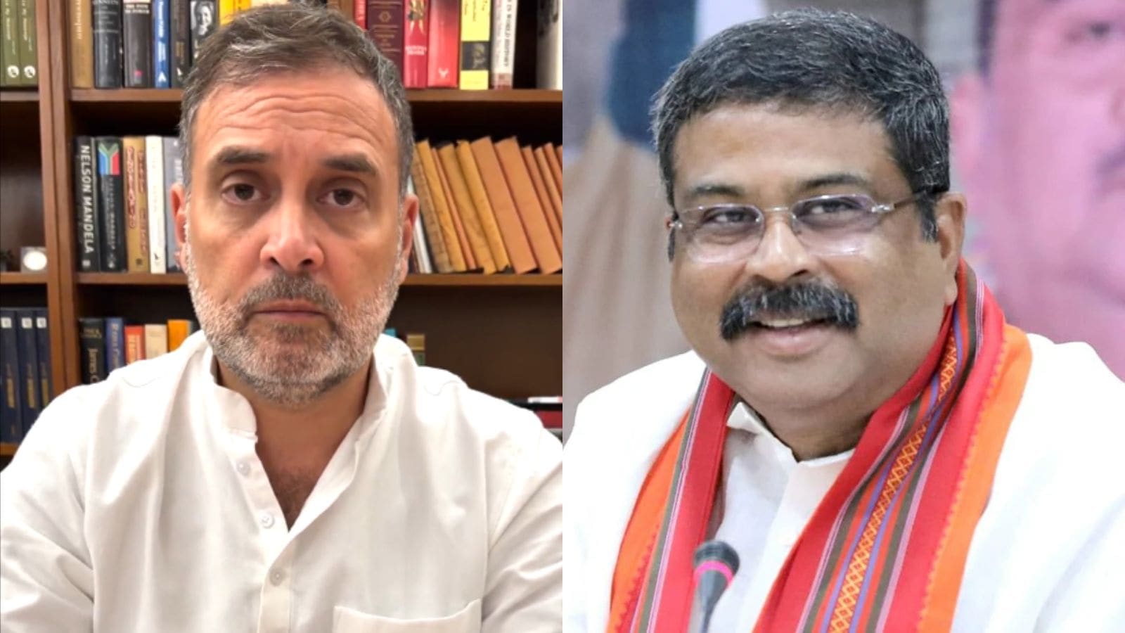 Rahul Gandhi demands Pradhan’s sacking over NEET paper leak