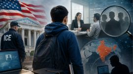 ICE said the OPT component of the student visa programme has "become a magnet for fraud" and has been the subject of many investigations by the Department of Homeland Security.