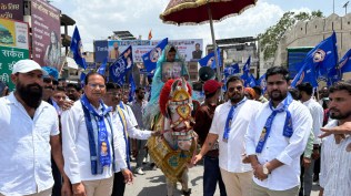 dalit assault, dalit assault during wedding procession, dalit wedding procession assault, Jaipur, Udaipur, Dalit bride leads bindoli through Udaipur, Indian express news, current affairs
