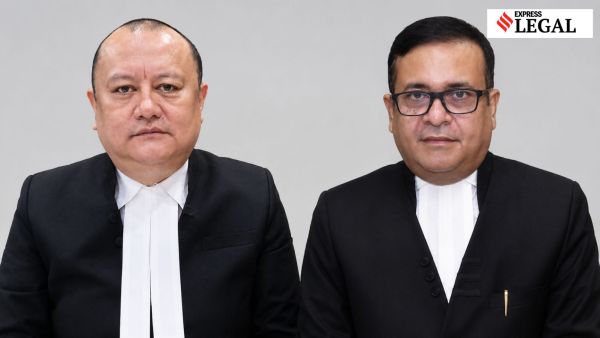 Justices Michael Zothankhuma and Sanjeev Kumar Sharma