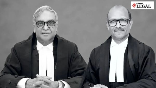 Justices Vikram Nath and Sandeep Mehta Supreme Court ISRO