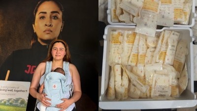 Jwala Gutta breast milk donation