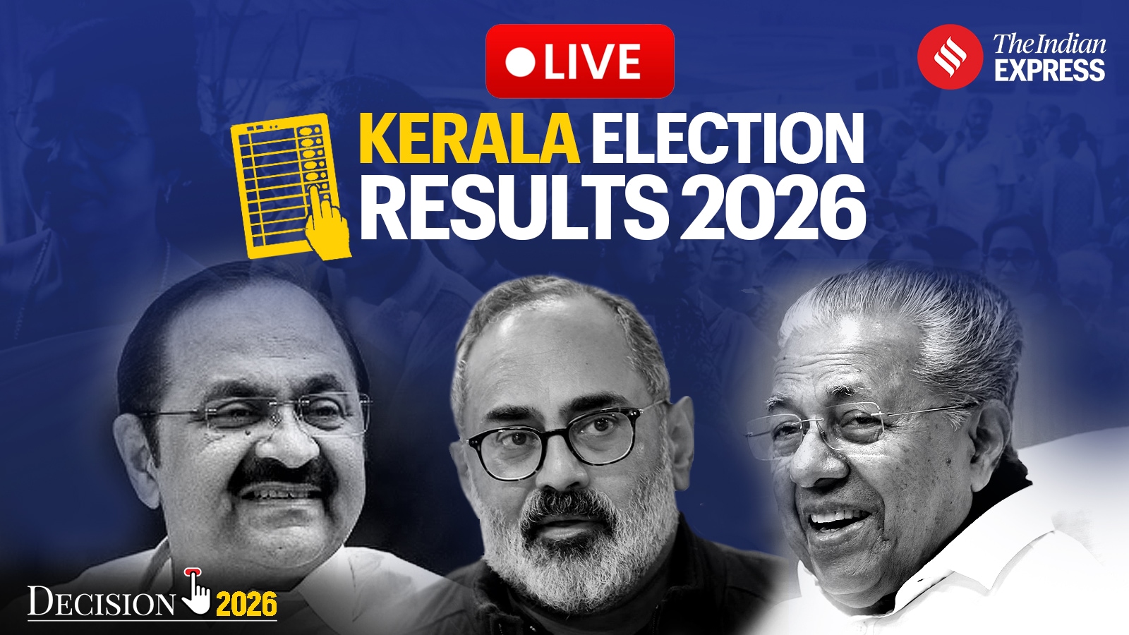 Kerala Assembly Election Results 2026 LIVE Updates: LDF eyes historic third term, UDF bets on anti-incumbency