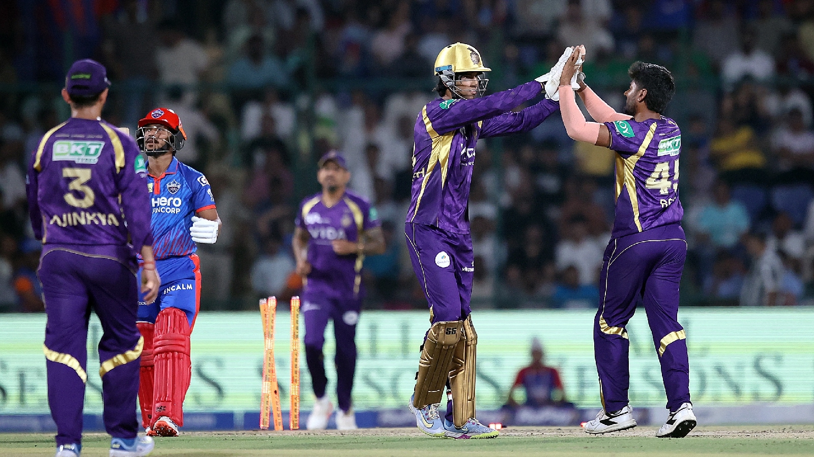 ‘One game at a time’: KKR skipper Ajinkya Rahane on chances of play-offs after win vs DC