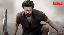 Karuppu trailer and release date: Marking RJ Balaji's third directorial venture, the Suriya-Trisha starrer is a mass masala film.