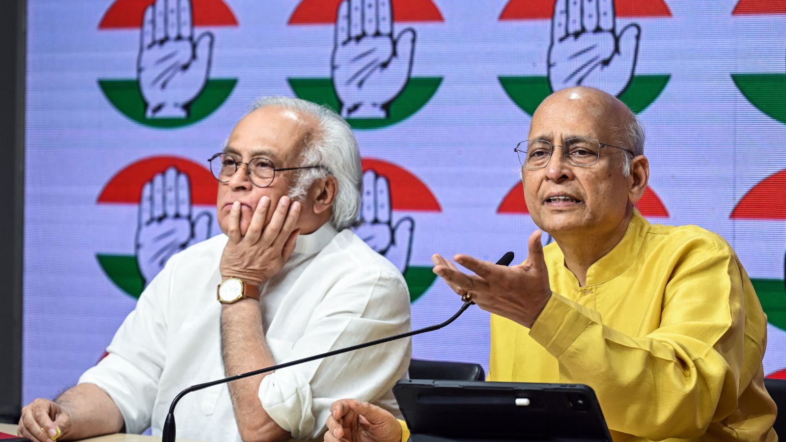  Congress welcomes pre-arrest bail to Khera; Singhvi exchanges barbs with Himanta