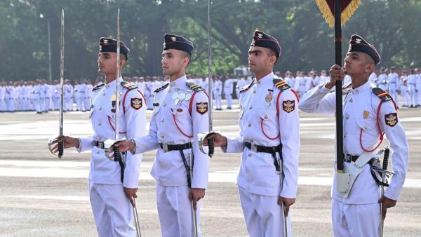 The historic 150th Course Passing Out Parade (POP) of the National Defence Academy (NDA) took place on Saturday at the Khetarpal Parade Ground in Khadakwasla, Pune. Chief of Army Staff General Upendra Dwivedi was the Reviewing Officer and reviewed the graduation of approximately 355 cadets.Express Photo By Pavan Khengre,30.05.26,Pune.