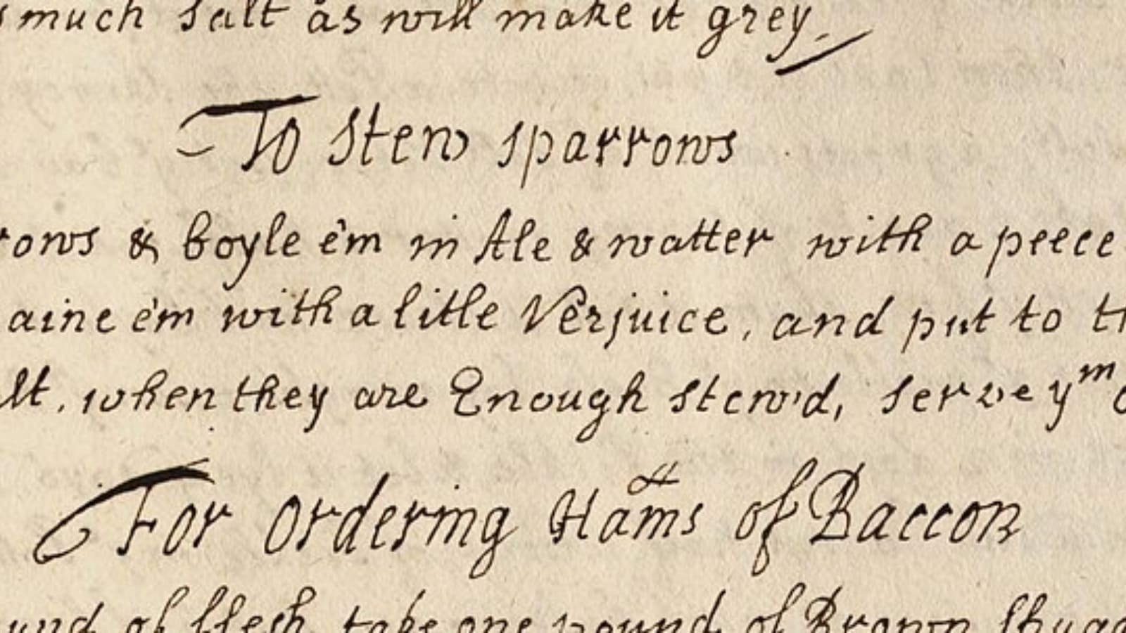 Oldest recorded recipes in history