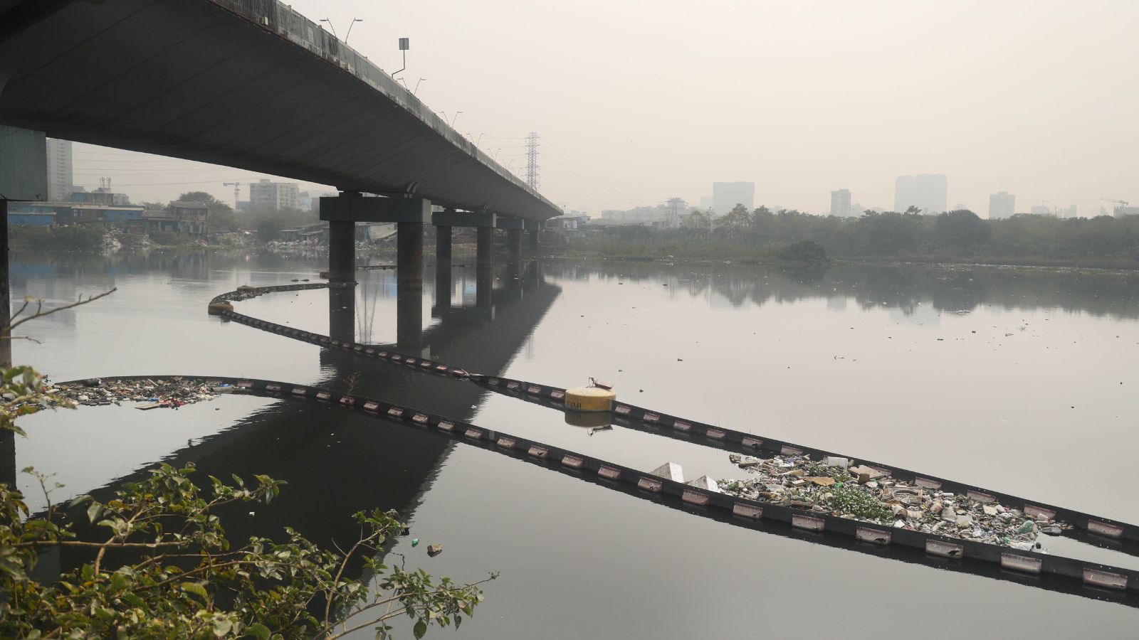 Mumbai’s new ‘trash catchers’ stop tonnes of garbage before it reaches sea
