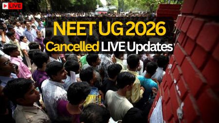 NTA NEET 2026 Paper Cancelled News Live Updates