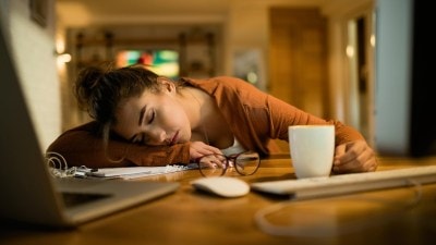 What is a sleep attack, and how does it affect the brain?