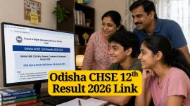 Odisha CHSE 12th Result 2026 Link