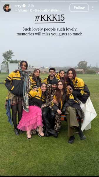 Orry Khatron Ke Khiladi 15 eviction