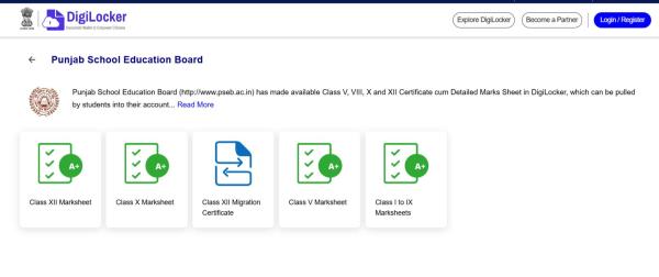 PSEB class 12 results 2026: Websites to check