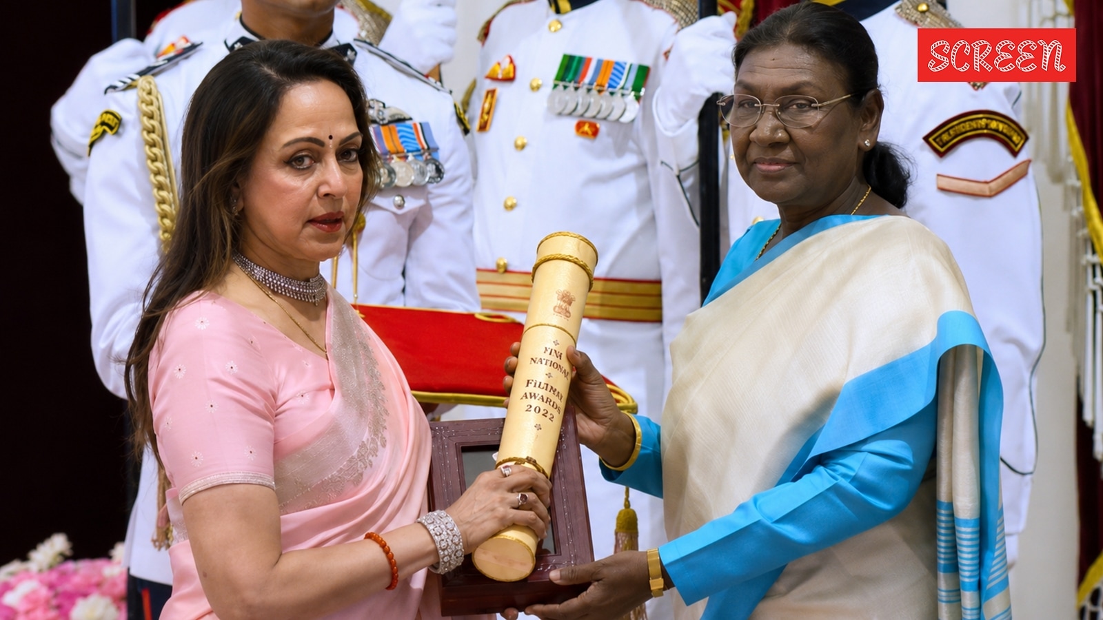 Padma Awards 2026: Emotional Hema Malini accepts Dharmendra’s Padma Vibhushan, watch video