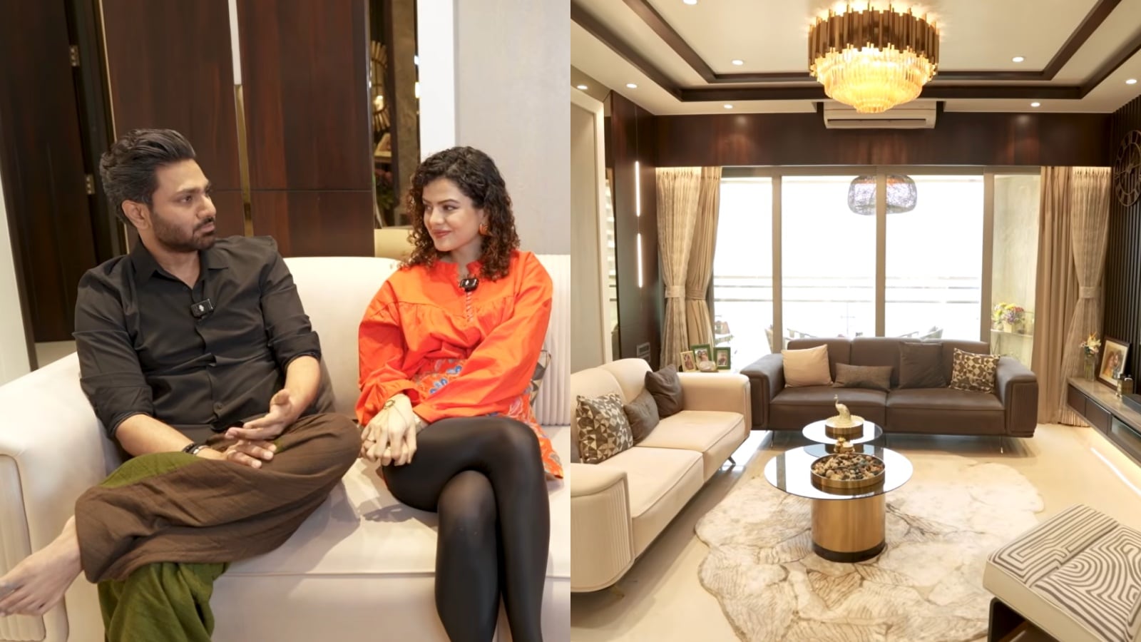 Palak Muchhal Mithoon lavish house