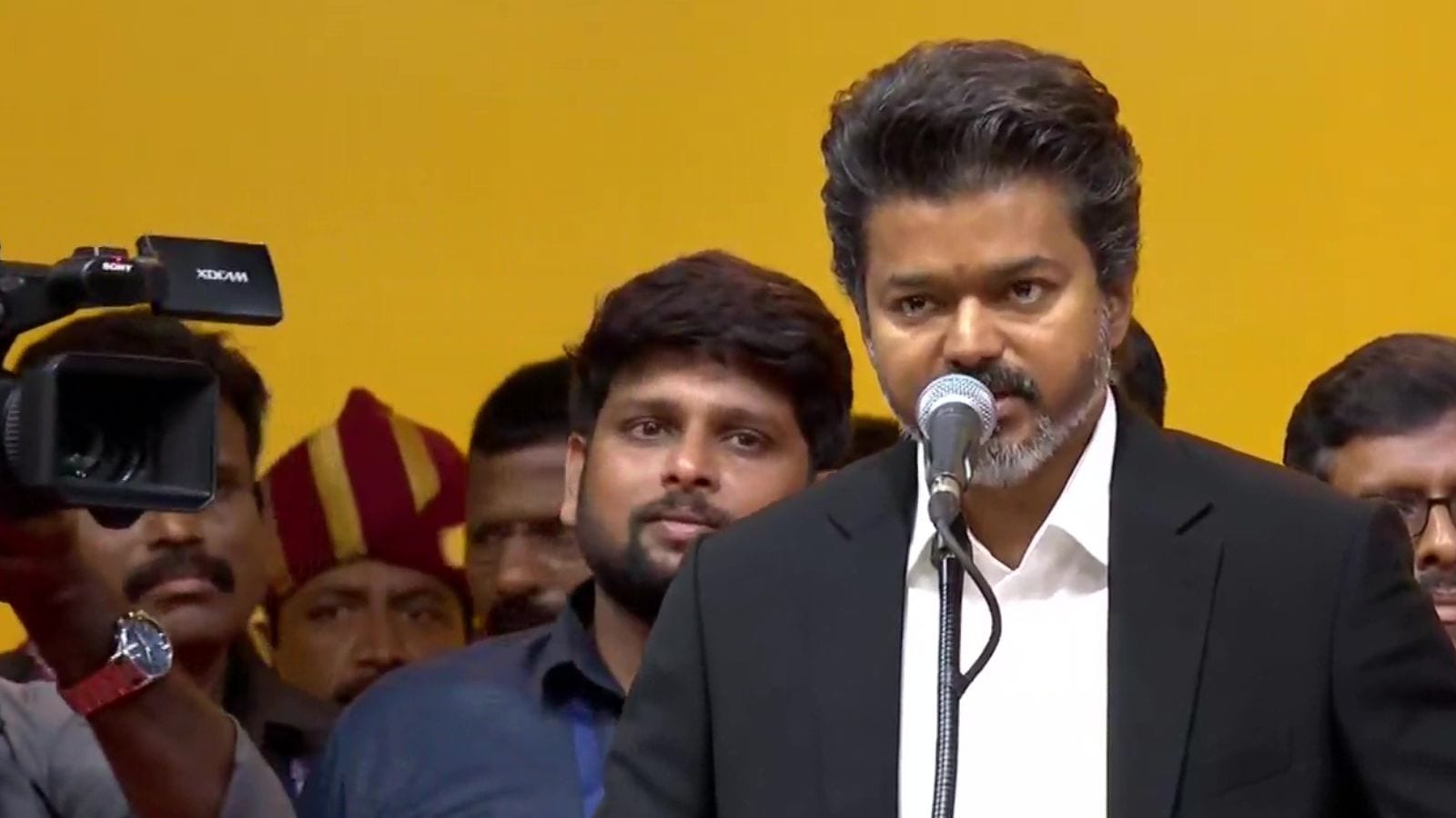 Tamil Nadu Vijay Oath Ceremony Live Updates: TVK chief Vijay becomes Tamil Nadu Chief Minister, Rahul Gandhi at oath ceremony