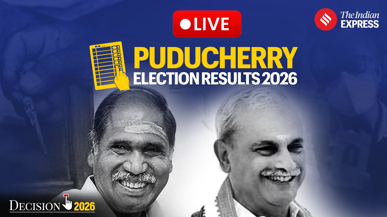 Puducherry Assembly Election Results 2026 Live Updates: Counting of votes for elections to 30 constituencies to begin shortly; edge to NDA in exit polls