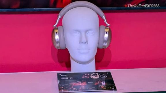 The new boAt Nirvana Eutopia 2 Pro supports Snapdragon Sound, Qualcomm’s dedicated audio technology that leverages both hardware and software to deliver high-quality audio on connected devices.(Image: Express Image/ Anuj Bhatia)