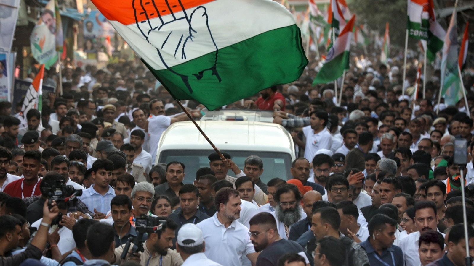 RSS-BJP created system to steal polls, they will face people’s wrath: Rahul