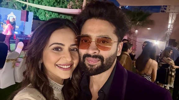 Rakul Preet Singh with husband Jackky