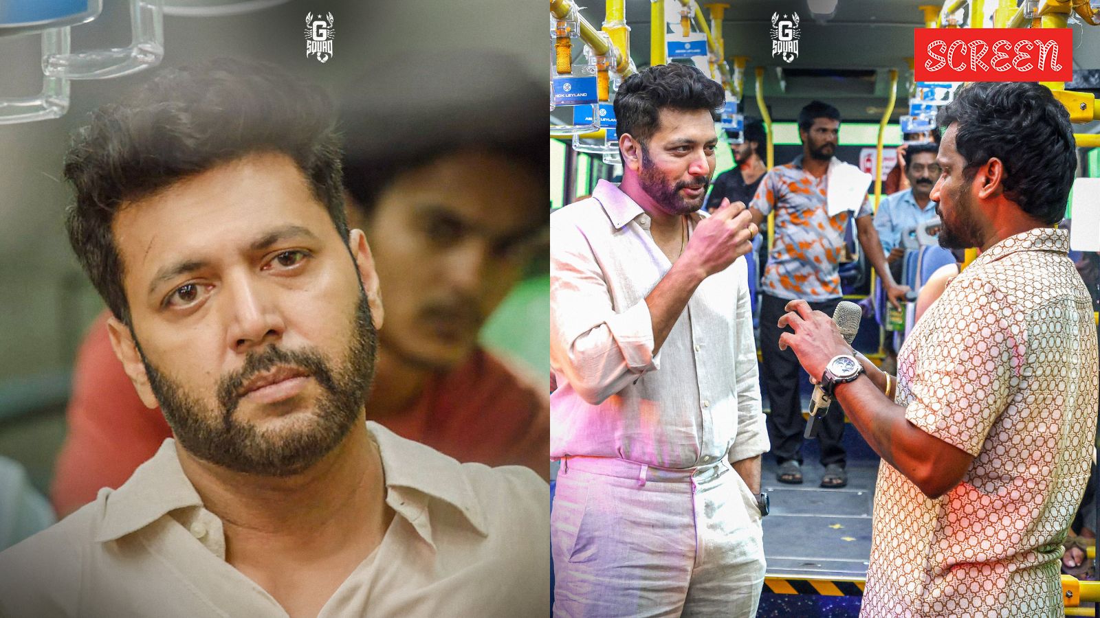 Ravi Mohan joins the sets of Benz weeks after announcing acting break, see photos
