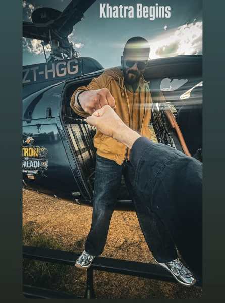 Rohit Shetty on KKK 15 set
