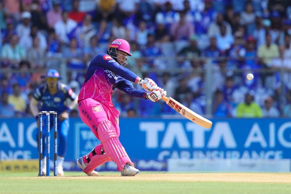 Vaibhav Sooryavanshi fell attacking an away-shaping delivery in Mumbai last week. (CREIMAS)
