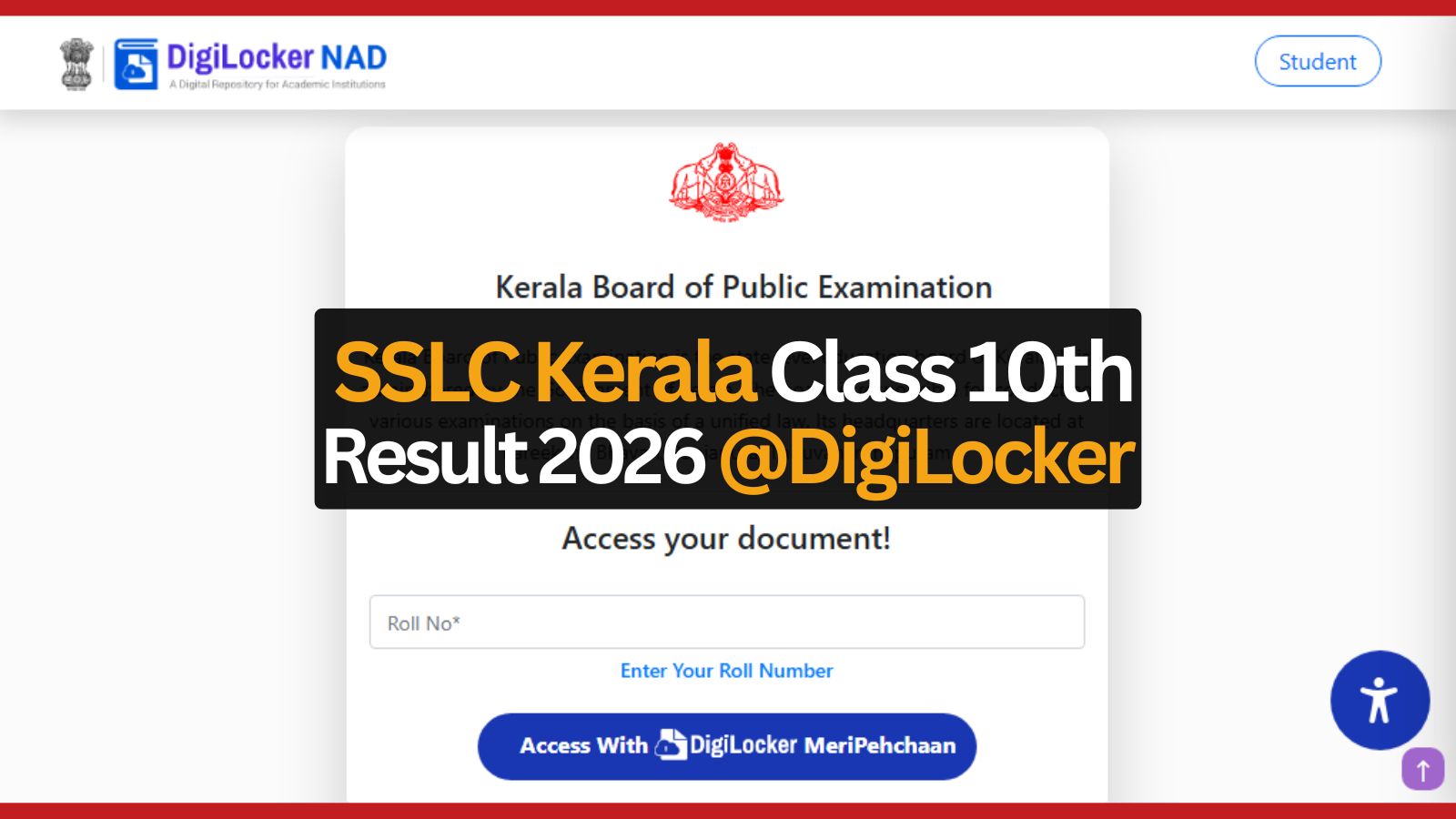 Kerala SSLC Result 2026: How to check KBPE Class 10th results at DigiLocker?