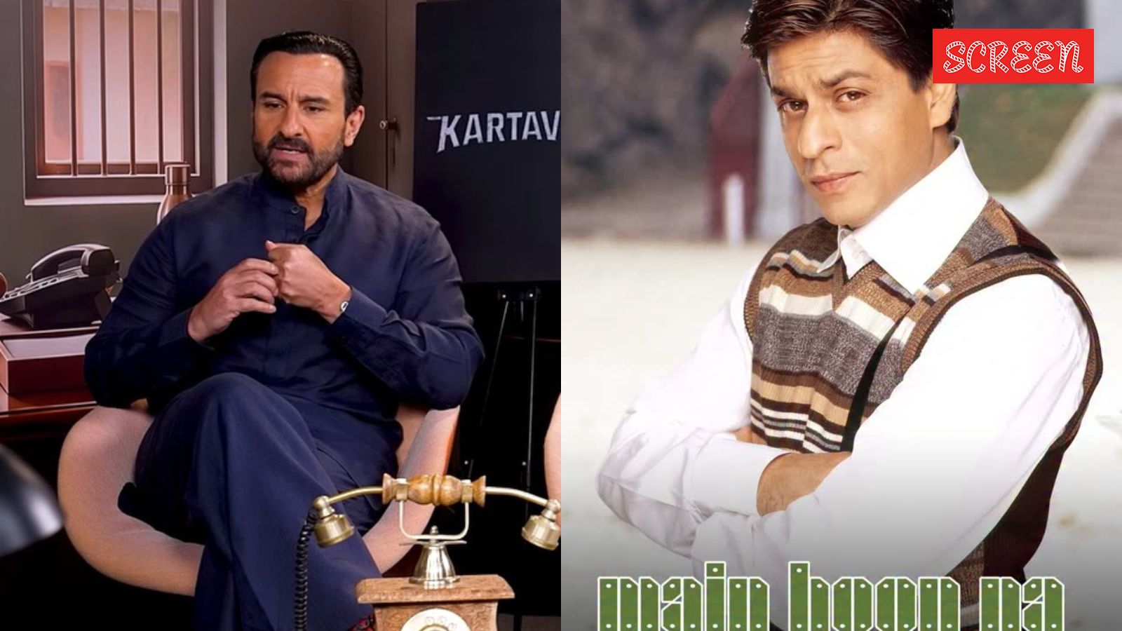 Saif Ali Khan on Shah Rukh Khan