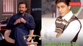 Saif Ali Khan on Shah Rukh Khan