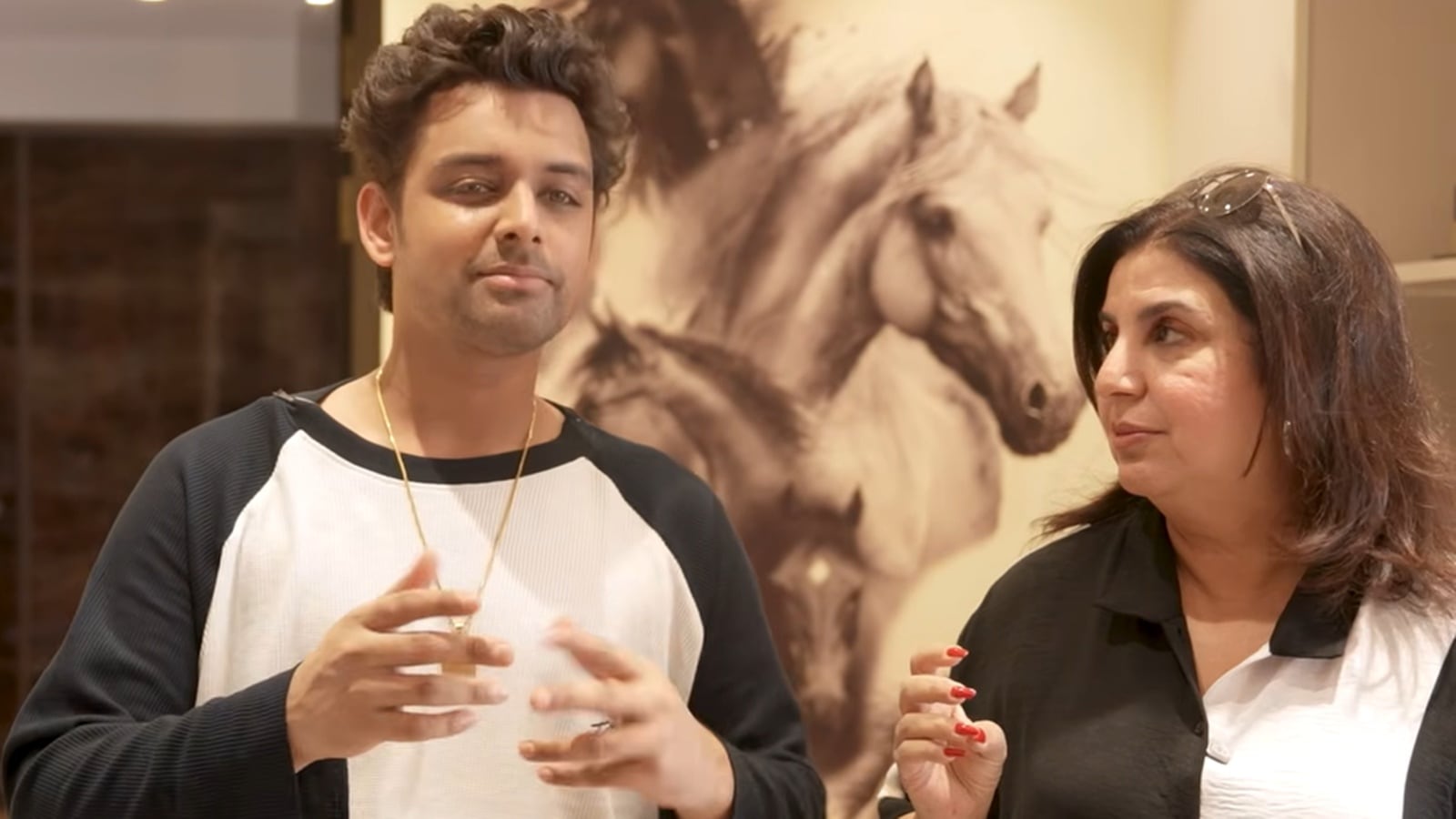 ‘Horses are good luck’: Samarth Jurel gives Farah Khan a tour of his highly personalised Mumbai home