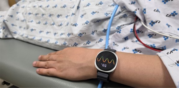 Galaxy Watch6 was used in a clinical study that explored the early prediction of fainting episodes.(Image: Samsung Newsroom)