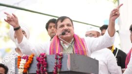 Uttar Pradesh AAP chief Sanjay Singh