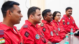 Sarang Helicopter Display Team, Indian Air Force (IAF), Sarang Helicopter Display Team upgrades signature manoeuvres, iaf Team upgrades signature manoeuvres, Indian express news, current affairs