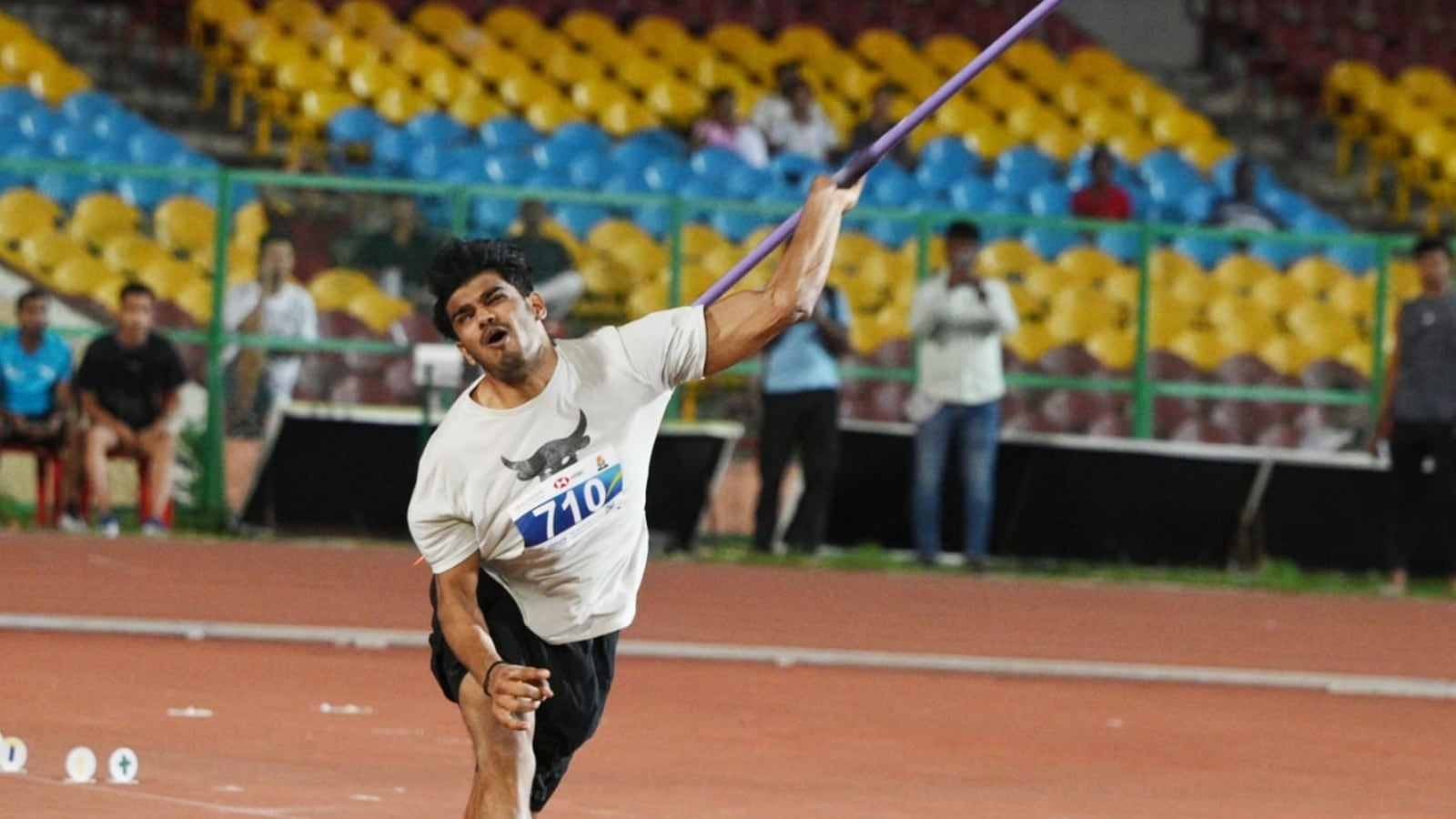 Shivam Lohakare won gold with a new personal best of 81.71m. (AFI Photo)