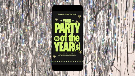 ‘Spotify 20: Your Party of the Year (s)’ will bring data stories that trace the listening journey of users. (Image: Spotify)