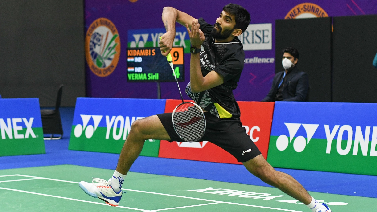 FILE - Indian shuttler Kidambi Srikanth in action. (Express Photo)