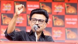MK Stalin said the people's trust in DMK remains intact (Image: FB@MKStalin)