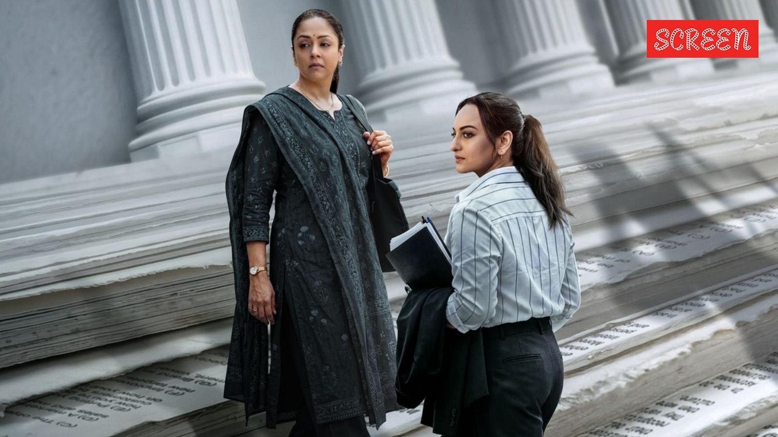 System movie review: Sonakshi Sinha-Jyotika drama starts with promise, ends with an eye-roll | Movie-review News