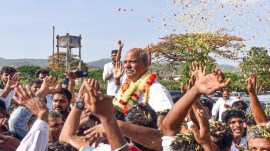 T D Rajegowda PTI