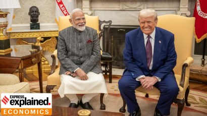 President Donald J. Trump and Indian Prime Minister (source: Wikimedia Commons)