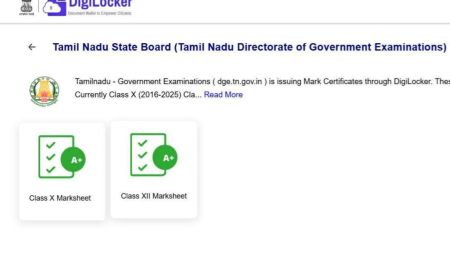 TNDGE class 10 results 2026 announced: How to check results on Digilocker?