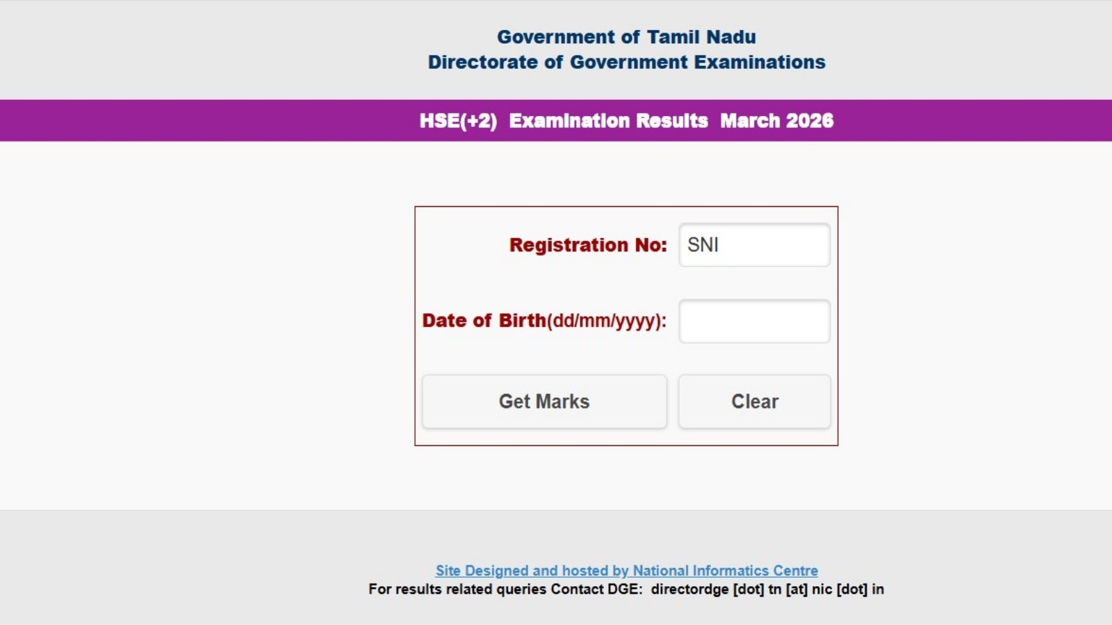 TN HSE (+2) Results 2026 Out: Official website to check 12th results – tnresults.nic.in