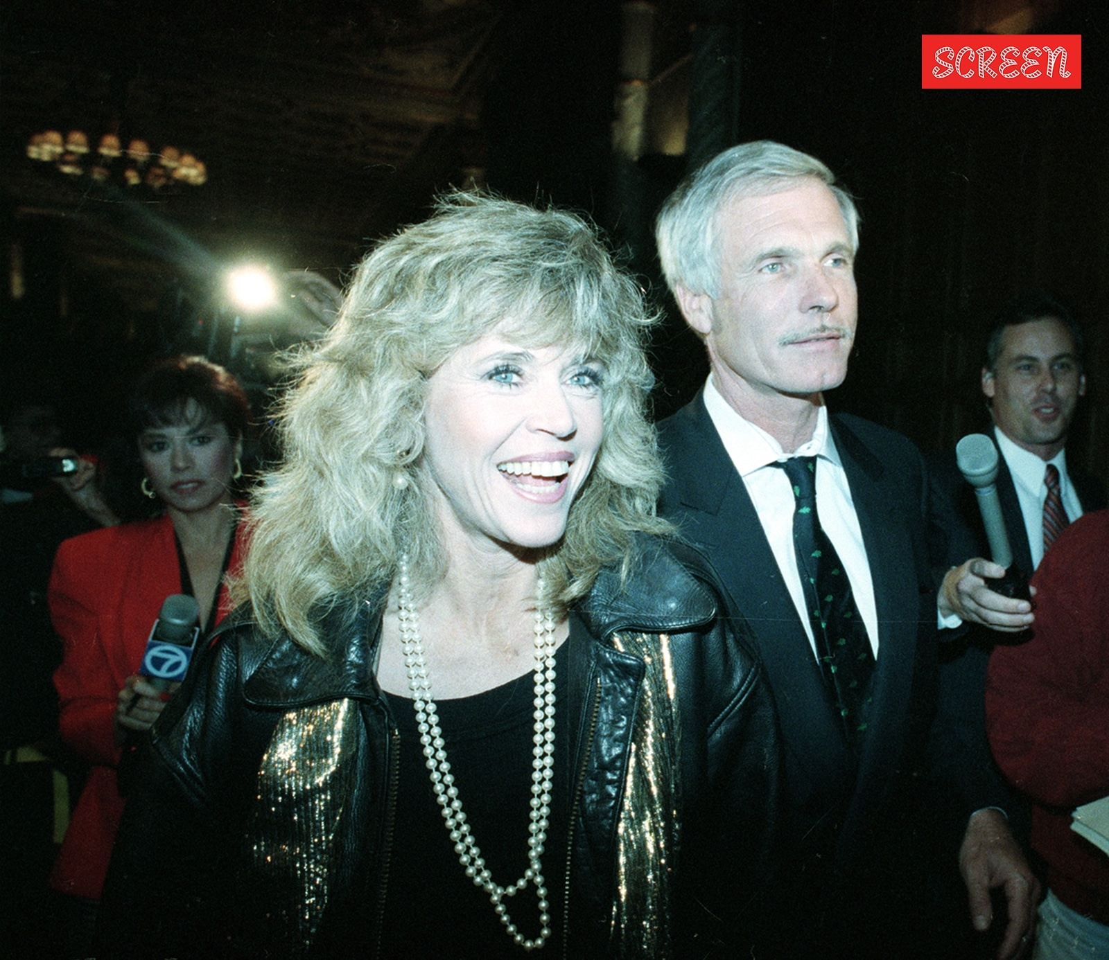 Ted Turner and Jane Fonda tied the knot in 1991.