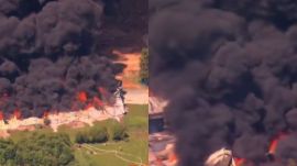 Authorities confirmed that all three buildings at the facility were destroyed in the fire